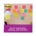 Office Jansan | Post-it Notes Super Sticky 654-24SSMIA-CP 3 in. x 3 in. Pads in Supernova Neon Collection Colors (24 Pads/Pack) image number 9