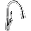 Delta 9178-DST Leland ShieldSpray Single Handle Pull-Down Kitchen Faucet - Chrome image number 0