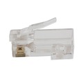 Electronics | Klein Tools VDV826-702 Pass-Thru RJ45 CAT5E Gold Plated Modular Data Plug (50-Pack) image number 2