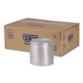 Food Trays, Containers, and Lids | Eco-Products EP-P013LID 9 in. x 1.5 in. 100 Percent Recycled Content Round Plastic Plate Lids - Clear (300/Carton) image number 0