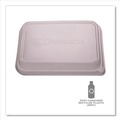 Food Trays, Containers, and Lids | Eco-Products EP-SCRC24LID 5.84 x 8.76 x 1.37 WorldView RPET Plastic Rectangular Lids - Clear (400/Carton) image number 6