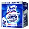 Cleaning & Janitorial Supplies | Professional LYSOL Brand 19200-83564 32 oz. Angle-Neck Bottle Advanced Deep Cleaning Power Toilet Bowl Cleaner - Wintergreen Scent (4/Pack) image number 2