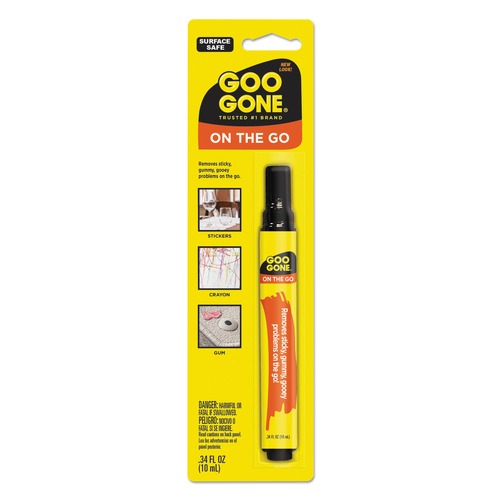 All-Purpose Cleaners | Goo Gone 2100 Mess-Free Pen Cleaner, Citrus Scent, 0.34 Pen Applicator, 12/carton image number 0