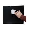 Office Jansan | Read Right RR1309 OneStep 5 in. x 5 in. CRT Screen Cloth Cleaning Pads - Unscented, White (100/Box) image number 5