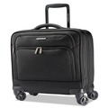 Office Jansan | Samsonite 89438-1041 13.25 in. x 7.25 in. x 16.25 in. Xenon 3 Ballistic Polyester Spinner Mobile Office - Black image number 0