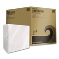 Cleaning & Janitorial Supplies | Boardwalk BWK1616NAPW 1-Ply 16 in. x 16 in. Dinner Napkins - White (250/Pack, 12 Packs/Carton) image number 0