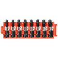 Bits and Bit Sets | Bosch CCSSQV108 8-Piece Impact Tough Square 1 in. Insert Bits with Clip for Custom Case System image number 0