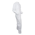 Bib Overalls | Ansell KCC 46004 A30 Elastic-Back Coveralls - Extra Large, White (25/Carton) image number 1