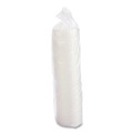 Cutlery | Dart 12SL 6 oz. to 14 oz. Plastic Lids for Foam Cups/Bowls/Containers - Translucent (1000/Carton) image number 0