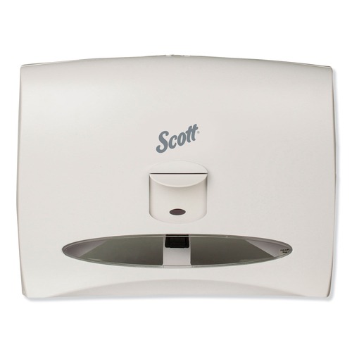 Paper & Dispensers | Scott 09505 17.5 in. x 2.25 in. x 13.25 in. Personal Seat Cover Dispenser - White image number 0