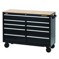 Workbenches | Stanley STST25291BK 300 Series 52 in. x 18 in. x 37.5 in. 9 Drawer Mobile Workbench - Black image number 2
