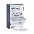 Labor Day Sale! Save $30 off $199! | Bausch & Lomb 8574GM 8 in. x 5 in. Sight Savers Premoistened Lens Cleaning Tissues (1000/Carton) image number 1