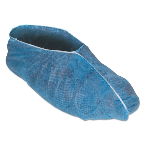 Ansell A10 Lightduty Shoe Covers Polypropylene One Size Fits All - Blue (300/Carton)