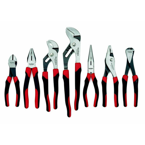 Pliers | GearWrench 82108 7-Piece Mixed Standard Pliers Set image number 0