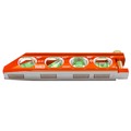 Levels | Klein Tools 935AB4V ACCU-BEND 4-Vial Level - High Visibility, Orange image number 1