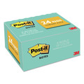 Office & Office Supplies | Post-it Notes 653-24APVAD 1.38 in. x 1.88 in. Original Pads Value Pack - Beachside Cafe Collection Colors (24/Pack) image number 3