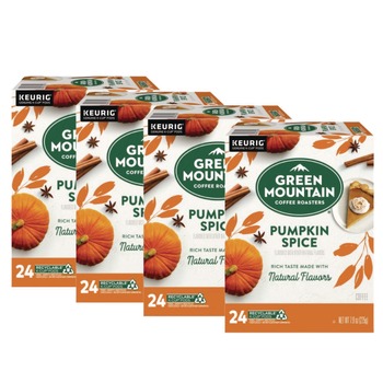 Green Mountain Coffee Fair Trade Certified Coffee K-Cups - Pumpkin Spice (96/Carton)