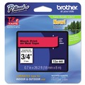 Bulk Savings Pricing 2 | Brother P-Touch TZE441 0.7 in. x 26.2 ft. TZe Standard Adhesive Laminated Labeling Tape - Black on Red image number 0