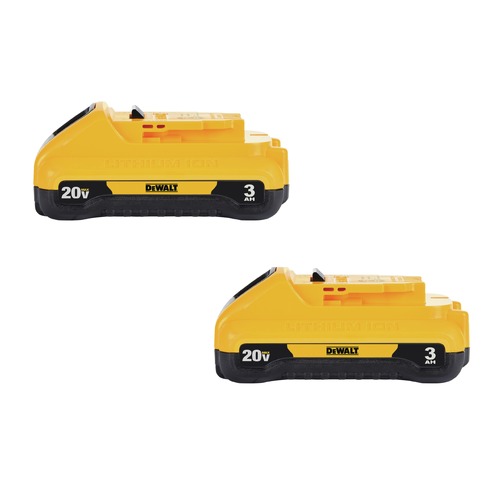 Batteries | Factory Reconditioned Dewalt DCB230-2R (2/Pack) 20V MAX 3 Ah Lithium-Ion Batteries image number 0