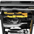 Table Saws | Dewalt DW3106P5DWE7491RS-BNDL 10 in. Jobsite Table Saw with Rolling Stand and 10 in. Construction Miter/Table Saw Blades Combo Pack With Safety Sun Glasses Bundle image number 15