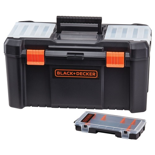 Black & Decker 10-Compartment 16 in. Toolbox and Organizer
