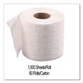 Office Jansan | GEN GEN15001PLY 1-Ply Small Roll Septic-Safe Bath Tissue - White (60 Rolls/Carton) image number 6