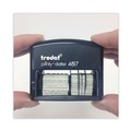 Office Jansan | Trodat 4817 Printy Economy 2 in. x 0.38 in. Self-Inking 12-Message Date Stamp - Black image number 2