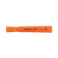 Mothers Day Sale! Save an Extra 10% off your order | Universal UNV08863 Fluorescent Ink Chisel Tip Desk Highlighters - Orange (1 Dozen) image number 1