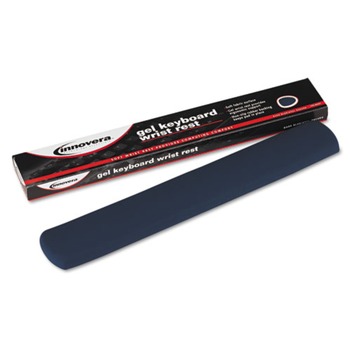 Innovera IVR50457 Gel Nonskid Keyboard Wrist Rest - Blue