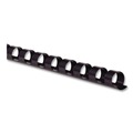Office & Office Supplies | GBC 4000020 1/4 in. Diameter 25 Sheet Capacity CombBind Standard Spines - Black (100/Box) image number 1