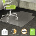  | Deflecto CM13233 45 x 53 DuraMat Moderate Use Wide Lipped Chair Mat for Low Pile Carpet - Clear image number 7