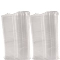 Food Trays, Containers, and Lids | Dart CH24DEF ClearPac SafeSeal 24 oz. Tamper-Resistant/Evident Flat-Lid Containers - Clear (100/Bag, 2 Bags/Carton) image number 2