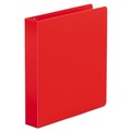 Universal UNV33403 11 in. x 8.5 in., 1.5 in. Capacity, 3 Rings, Economy Non-View Round Ring Binder - Red image number 0