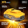 Battery and Charger Starter Kits | Dewalt DCBP315-2C 20V MAX POWERSTACK Lithium-Ion Batteries and Charger Starter Kit (1.7 Ah/5 Ah) image number 2
