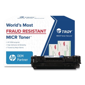 TROY High-Yield MICR Toner Secure, Alternative for TROY/HP - Black