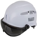Face Shields and Visors | Klein Tools VISORGRAY Safety Helmet Visor - Gray Tinted image number 4