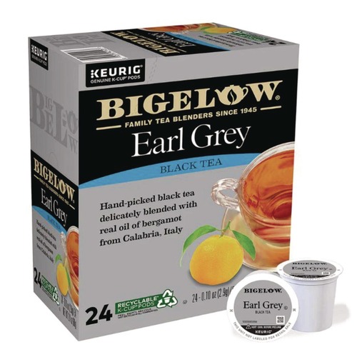 Office Jansan | Bigelow 5000363675 Tea K-Cup Pack - Earl Grey (24/Box) image number 0