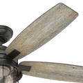 Ceiling Fans | Hunter 59420 52 in. Coral Bay Noble Bronze Ceiling Fan with Light and Integrated Control System-Handheld image number 2