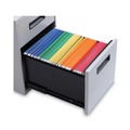 Office Filing Cabinets & Shelves | Alera ALEPABFLG 14.96 in. x 19.29 in. x 21.65 in. 2-Drawers: Box/File Legal/Letter Left or Right File Pedestal - Light Gray image number 3