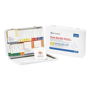 First Aid Only 75 Person Unitized ANSI Class A Weatherproof First Aid Kit with BBP Pack (1-Kit)