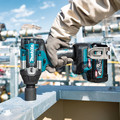 Impact Wrenches | Makita GWT07D 40V max XGT Brushless Lithium-Ion Cordless 4-Speed Mid-Torque 1/2 in. Sq. Drive Impact Wrench Kit with Friction Ring Anvil and 2 Batteries (2.5Ah) image number 8