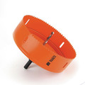 Hole Saws | Klein Tools 31900 6-3/8 in. Bi-Metal Hole Saw for Drywall, Ceiling Tile, Wood, Plastic, and Stainless Steel image number 4