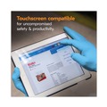 Work Gloves | Ansell 54186 4 mil Thick 9.5 in. Long Powder-Free G10 Comfort Plus Blue Nitrile Gloves - Small, Light Blue (100/Box, 10 Boxes/Carton) image number 3