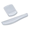 Office Furniture Accessories | Fellowes Mfg Co. 9549801 PlushTouch 18.12 in. x 3.19 in. Keyboard Wrist Rest - Lattice Design image number 2