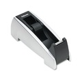 Fellowes Mfg Co. 8032701 Office Suites Desktop Tape Dispenser, 1-in Core, Plastic, Heavy Base, Black/silver image number 0