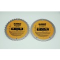 Circular Saw Blades | Dewalt DW3106P5 2 Pc 10 in. Series 20 Circular Saw Blade Combo Pack image number 4