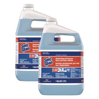 Spic and Span 1 Gallon Concentrated Disinfecting All-Purpose Spray and Glass Cleaner (2/Carton)
