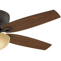 Ceiling Fans | Casablanca 54102 Durant 54 in. Transitional Maiden Bronze Smoked Walnut Indoor Ceiling Fan image number 5