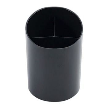 Universal UNV08108 Recycled Plastic 4-1/4 in. x 5-3/4 in. Big Pencil Cup - Black