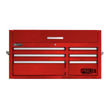 Homak RD02041062 41 in. Pro 2 6-Drawer Top Chest (Red)